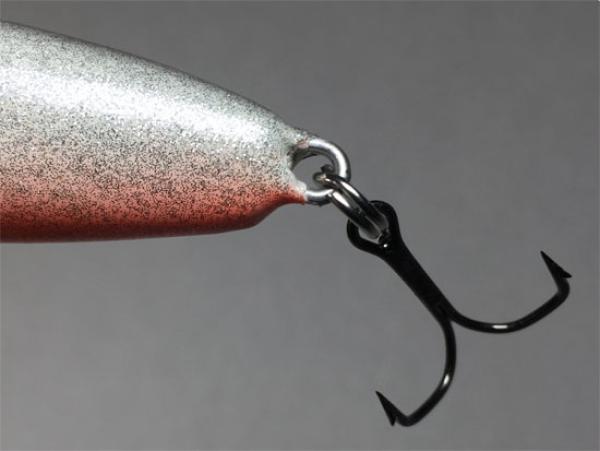 NILS MASTER Jumbo Shallow Wobbler schwimmend, Länge: 12 cm, Farbe: 226 Rainbow Fish Glitter, Gewicht: 27 Gramm
