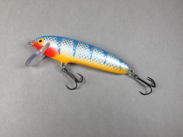 NILS MASTER Jumbo Shallow Wobbler schwimmend, 12 cm, Farbe: 066 Blue Fish, Gewicht: 27 Gramm