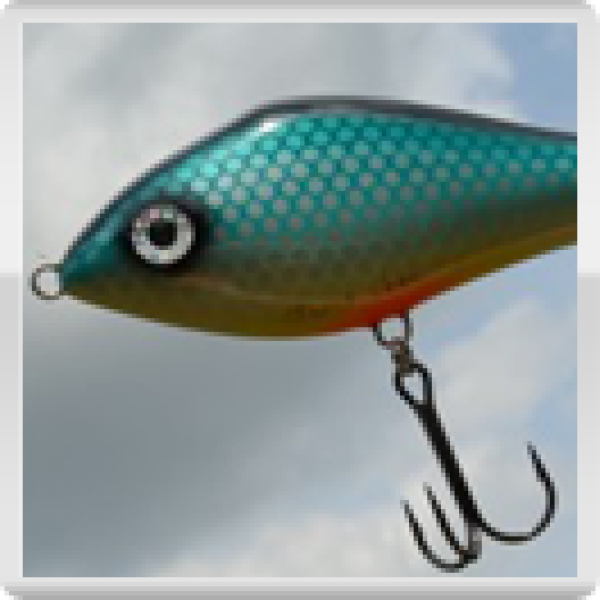 Jerkbait Turus Ukko, Länge: 15 cm, Farbe: Blue-Fish, leicht sinkend, Rasselkugel-Ausführung