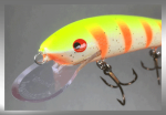 Nils Master Invincible 18 cm Floating Wobbler, Farbe: 412 UV Yellow Ghost, Gewicht: 40 Gramm