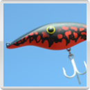 ZALT-Wobbler S (sinkend), Länge: 14 cm, Farbe: Red-Shadow, Gewicht 40 Gramm mit Rasselkugeln